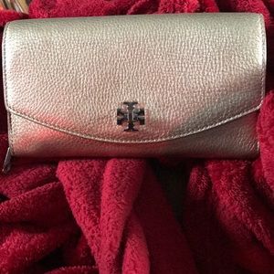 Tory Burch Gold Metallic Wallet